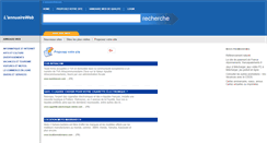 Desktop Screenshot of lannuaireweb.net